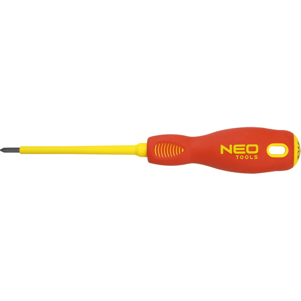 Крестовая отвертка NEO Tools PZ2x100 мм 1000 В CrMo 04-063