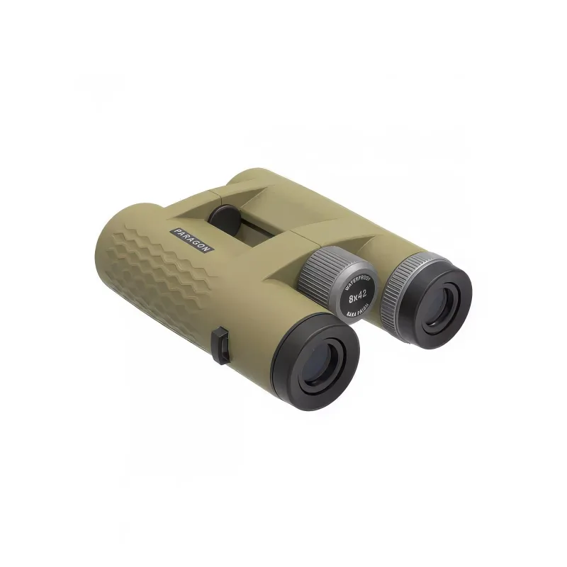 Бинокль Vector Optics PARAGON 8х42 HD (SCBO-12) вид сзади, красочные детали объектива