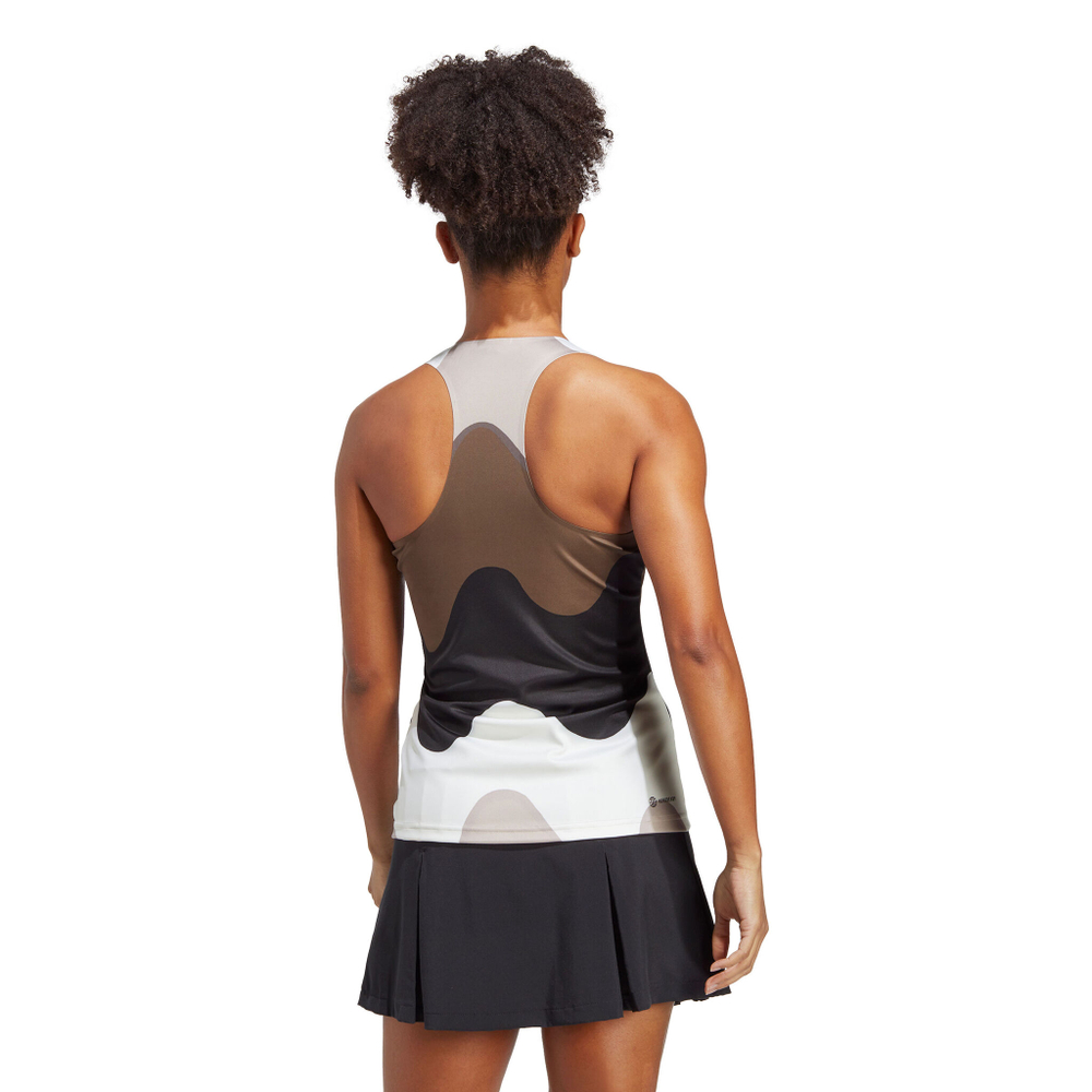 Женская теннисная майка adidas Marimekko Tank Top Women - Black, Multicoloured