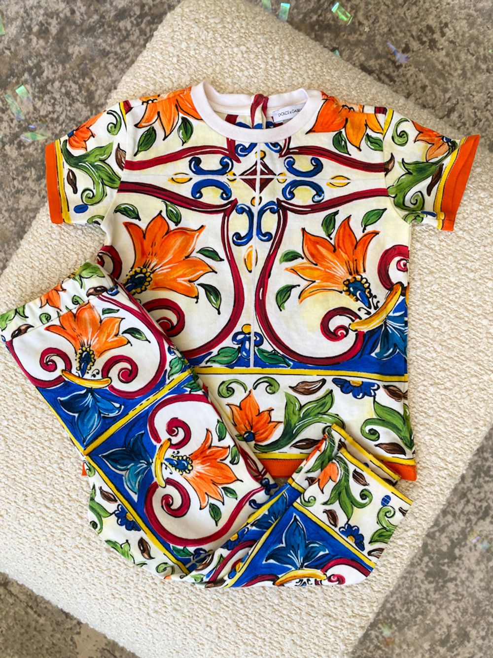 Хлопковый костюм Dolce&Gabana, 86