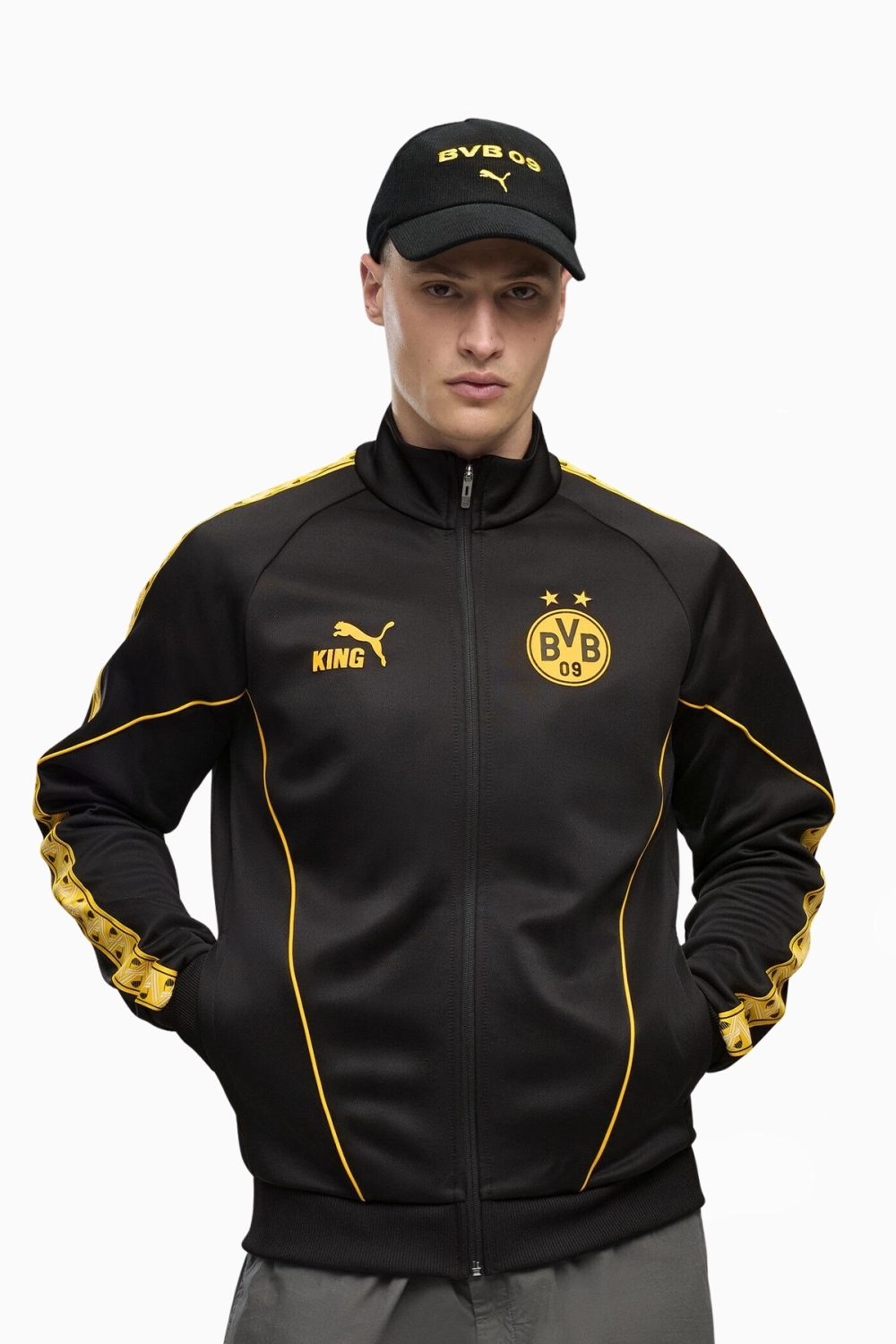 Кофта Puma Borussia Dortmund 26/27 KING - черный