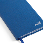 Smythson Ежедневник 2026 Panama Weekly Diary with Pocket, Navy