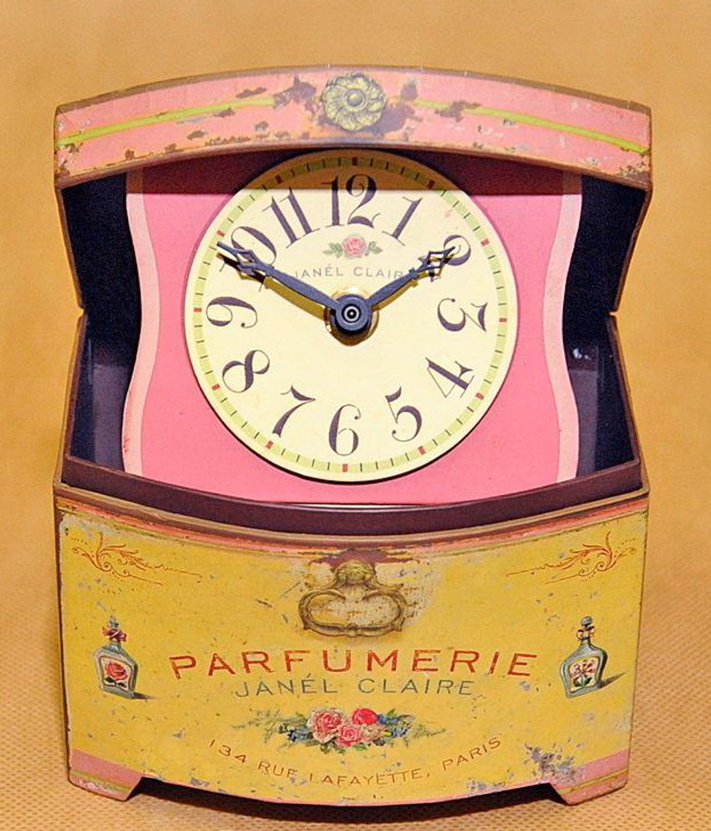 Часы настольные Timeworks French Perfume BCPF4S США