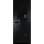 Фото межкомнатной алюминиевой двери Profil Doors AGP 1 чёрный матовый RAL 9005 стекло триплекс чёрный