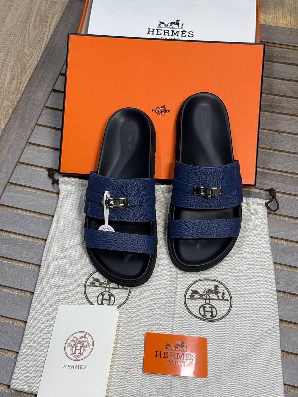 Шлепанцы Hermes Jackson