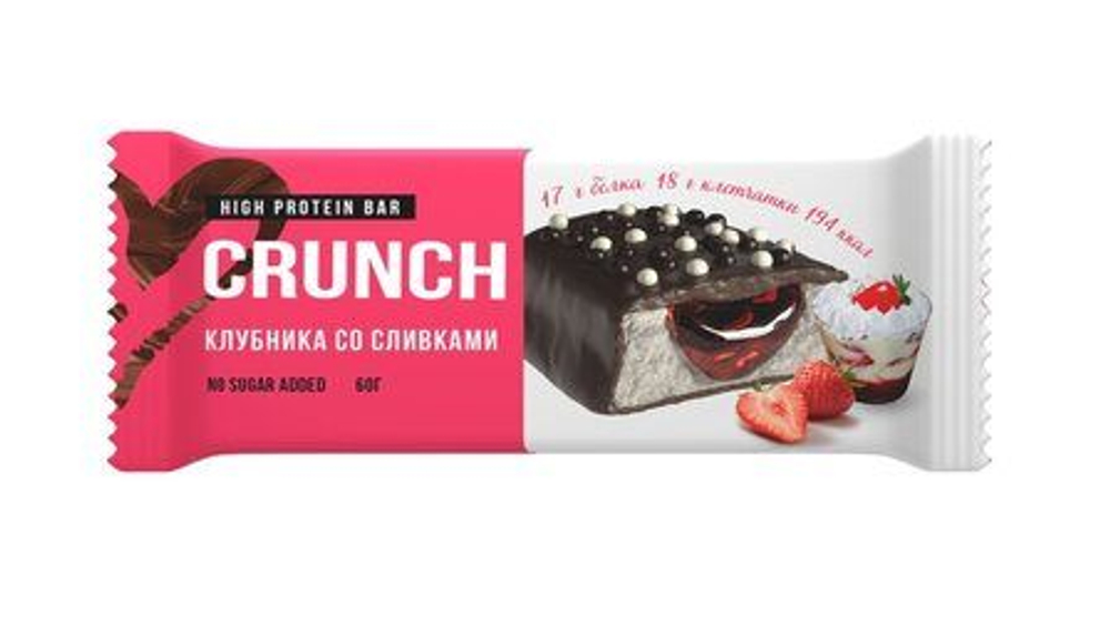 Батончик BootyBar Crunch 60 г