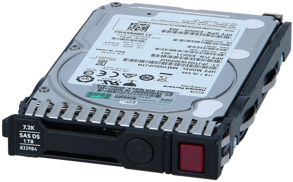 Жесткий диск HP 2,5" 1TB SAS 7.2k SAS 12G 832512-B21