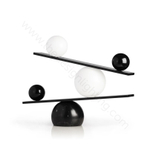 Floor design lamp  Balance by Oblure (Black)