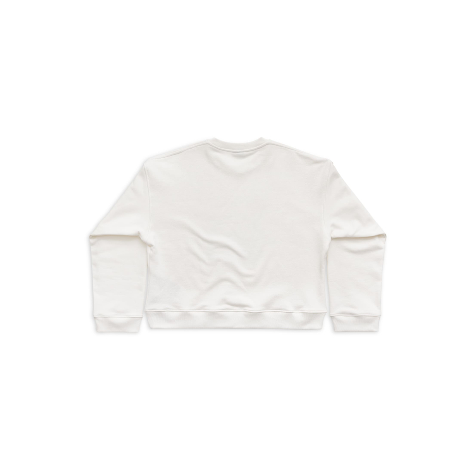 COMO CROPPED SWEATSHIRT OVERSIZED LOOSE