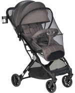 Kоляска детская прогулочная Farfello Comfy Go Comfort (Grey Black Chrome/Серый на черном хроме CG-30