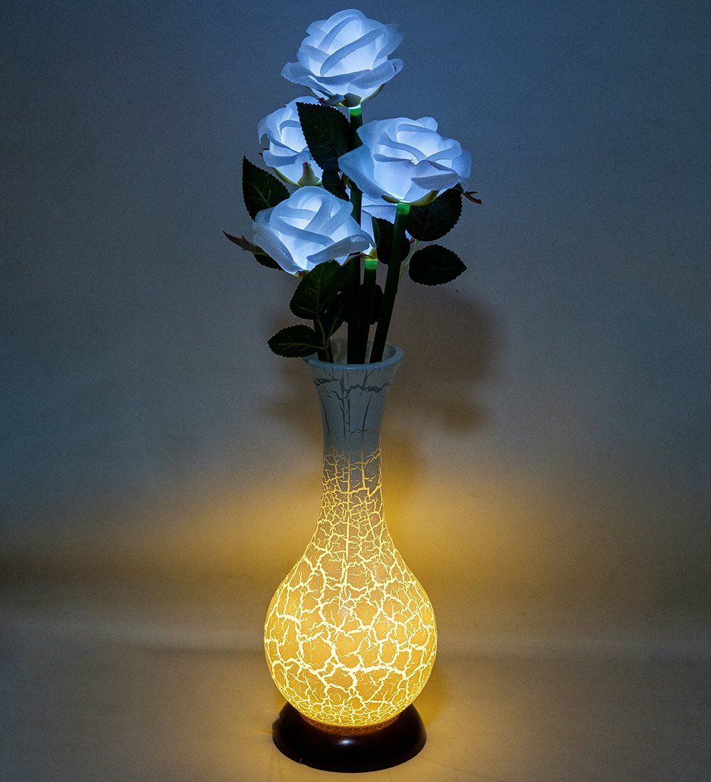 LP-07 Розы в вазе с LED-подсветкой