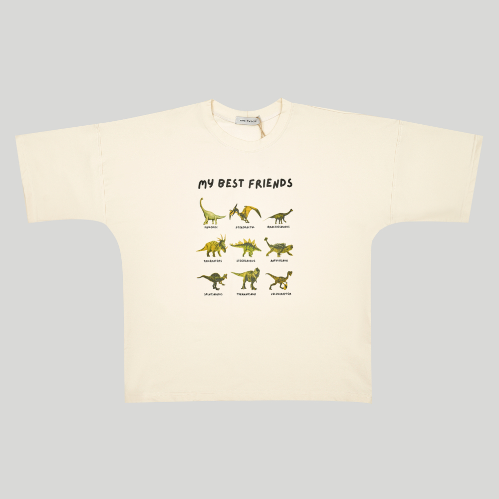 T-shirt BEST FRIENDS Coconut Milk