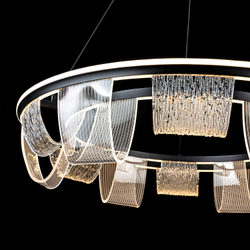 Подвесной cветильник LED4U L7706-800 BK