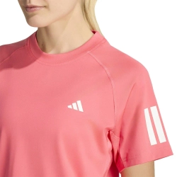 Женская теннисная футболка Adidas Club Climacool - pure turbo
