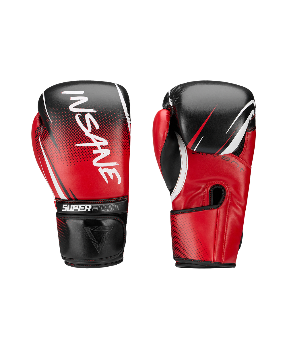 Перчатки боксерские IMPACT, красный, 8 oz