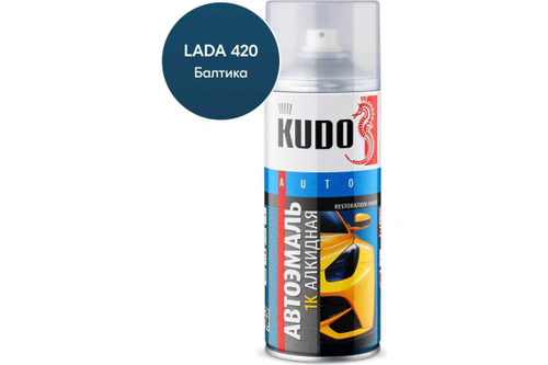 Эмаль алкидная ВАЗ Kudo 420 Балтика (520мл) аэрозоль