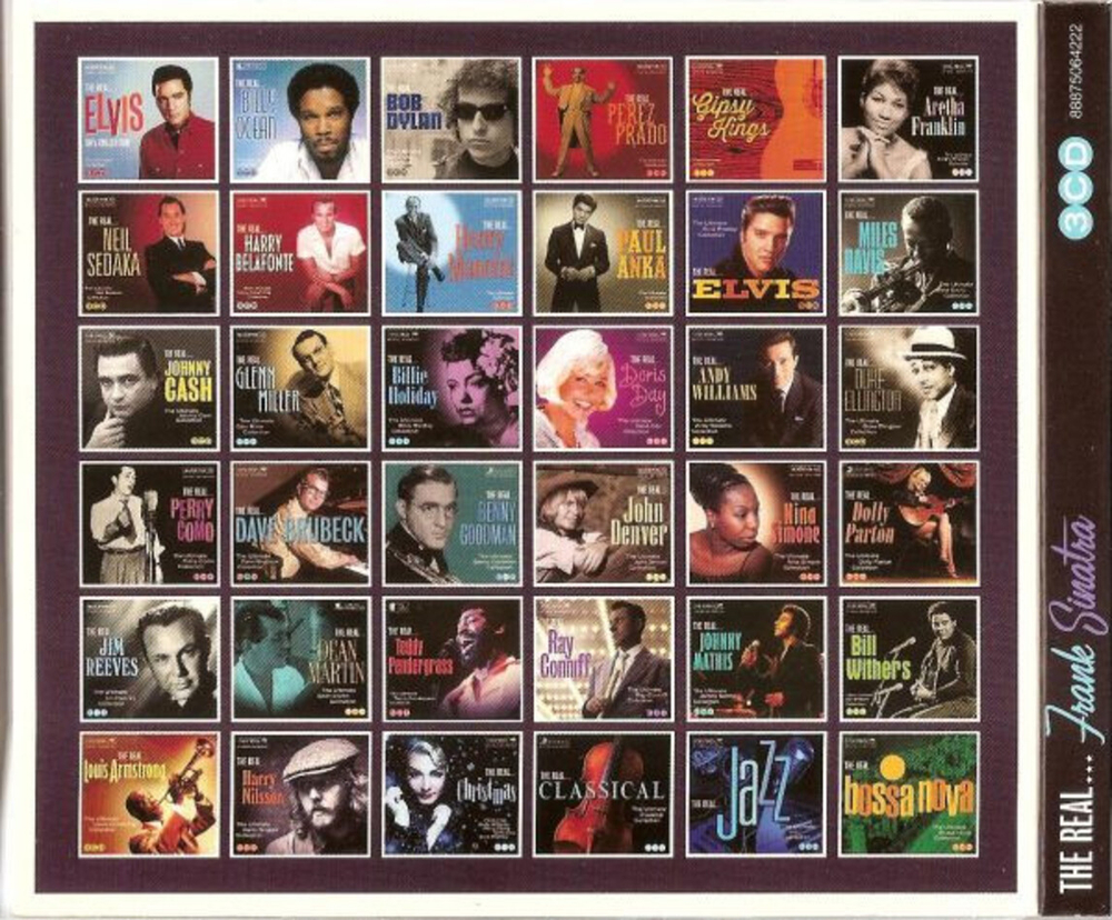 Frank Sinatra / The Real... Frank Sinatra 1941-1956 (The Ultimate Collection) (3CD)