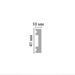 Молдинг Decomaster ECO LINE D162-1632 41х10х2900 мм