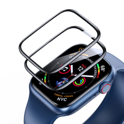 Защитная пленка (2шт.) от Dux Ducis для смарт часов Apple Watch Series 4, 5, 6 и SE размер 40мм, серия Pmma Screen Protector