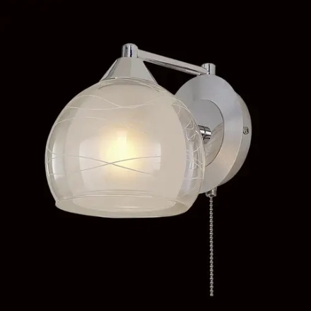 Citilux Буги CL157312 Бра с выключателем Алюминий Хром