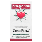 Kroeger Herb Co, CircuFlow, 270 вегетарианских капсул