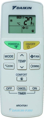 Сплит-система кондиционер настенный Daikin FTXT-E FTXF25E/RXF25E на 25 м²