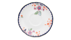 Чашка чайная с блюдцем 140мл Wedgwood Wonderlust Цветущий жасмин