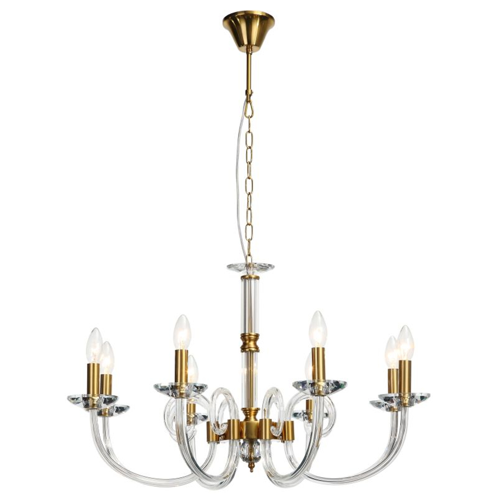 Люстра подвесная Stilfort 1050/03/08P серия Glass / Гласс