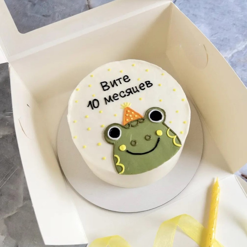 Бенто-торт «Лягушонок»
