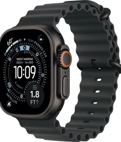 Смарт-часы Apple Watch Ultra 3 49 mm Black Titanium case | ремешок Ocean band | Black