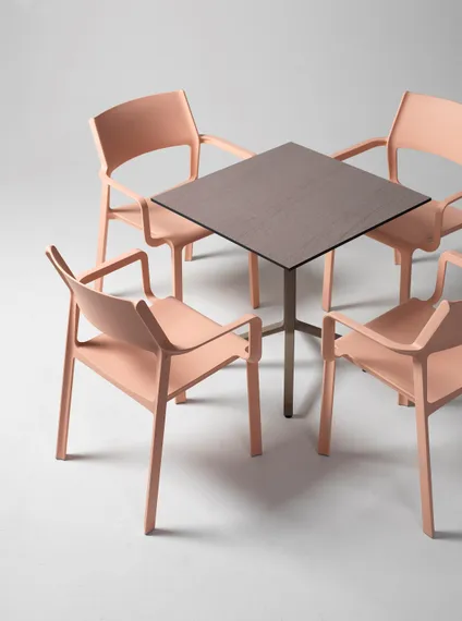Стул Trill Armchair розовый