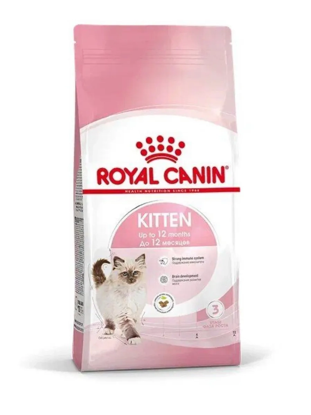 Kitten Корм для котят до 12 месяцев 2кг