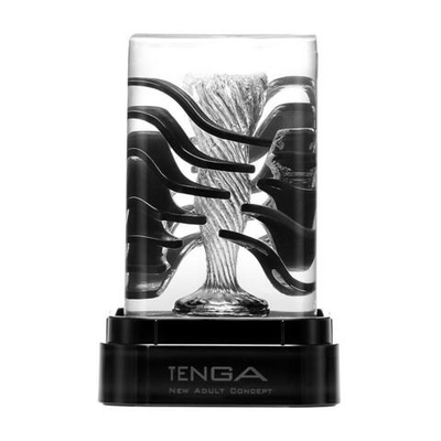 Прозрачный мастурбатор Tenga Crysta Leaf (Цвет: прозрачный)