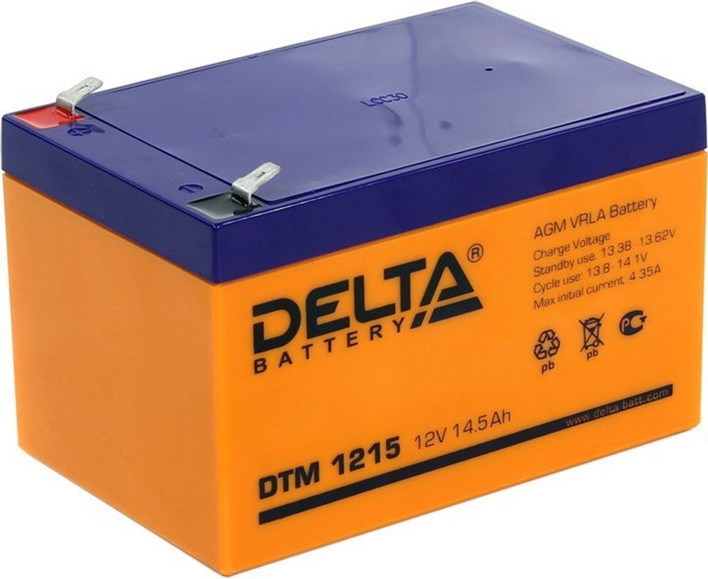 DELTA DTM 1215 аккумулятор DELTA DTM 1215 аккумулятор