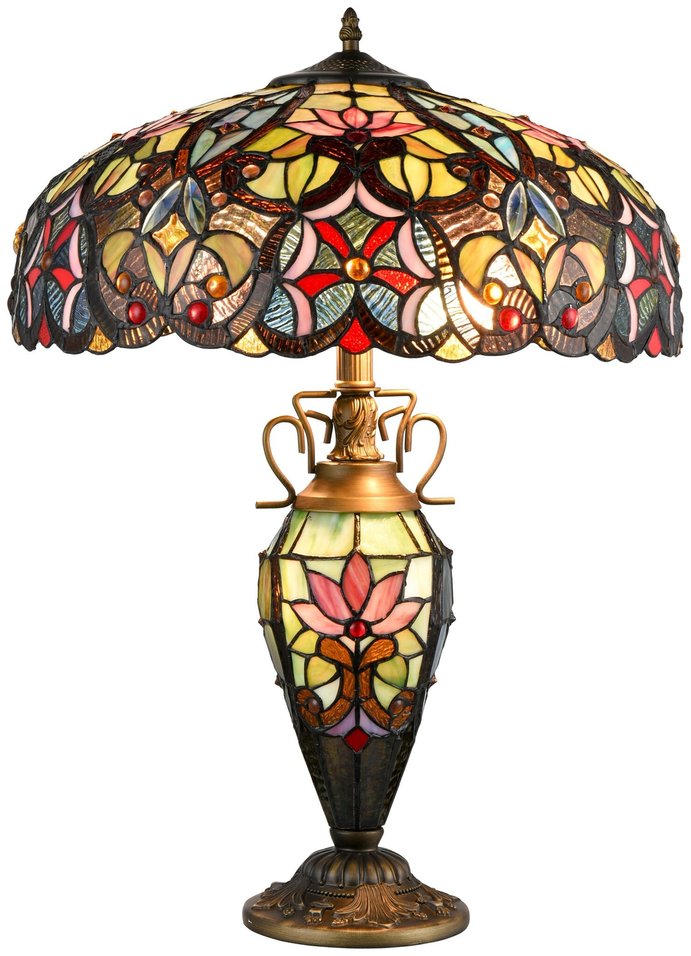 Лампа настольная Velante Tiffany 825-804-03