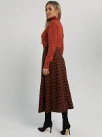 Юбка Арина (коричневая) Ю16237-53М LT Collection