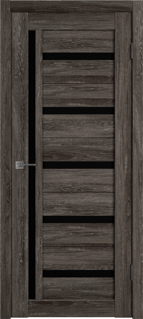 Дверь Atum 18 / Terra Vellum / Black Gloss / Владимирские двери