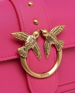 Кожаная сумка через плечо LOVE ONE POCKET C Pinko - розовый(100061 A0F1)