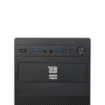 УЦЕНКА_Корпус BaseTech M3406, Без БП, mATX, чёрный, 2xUSB3 (RMA_BT-M3406-B) {царапина на верхней стороне}