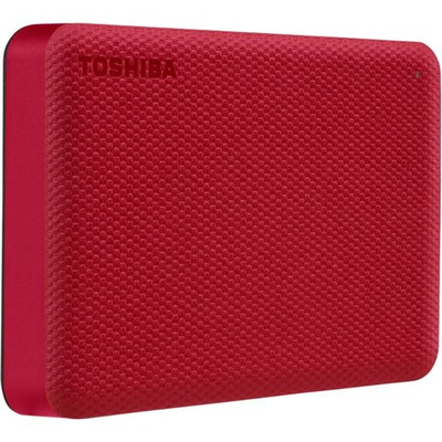 Внешний жесткий диск 1TB Toshiba HDTCA10ER3AA Canvio Advance, 2.5", USB 3.2 Gen 1, Красный