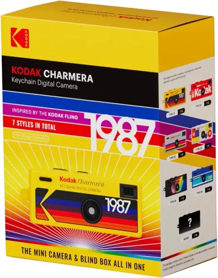 Камера Kodak Charmera 1987 (1 камера попадается случайно)