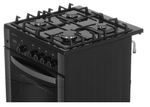 Плита газовая GEFEST 6500-03 0044 (чер.с растр.рис)