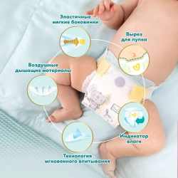 Подгузники Pampers Premium Care 1 66 шт