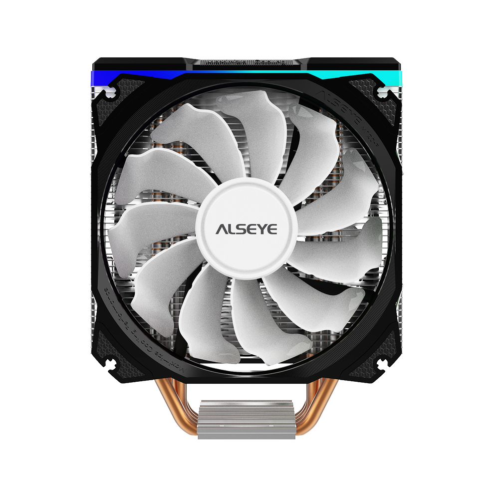 Кулер для CPU Alseye M120D, 2х120мм, 4-pin, Al+Cu, серебристый-черный/ARGB, 800-1700rpm, 66CFM, 35.8дБ, 4-PIPE(прямой контакт), TDP 180Вт, INTEL 1700/1200/115x/775/1366/2011, AMD AM5/AM4/AM3(+)/AM2(+)/FM2(+)/FM1 (AS.01.01.0024)