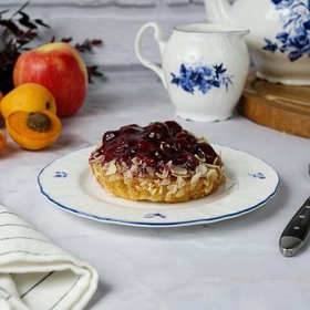 Тарелка десертная 16 см,коллекция "Blue Flower" P.L. Proff Cuisine