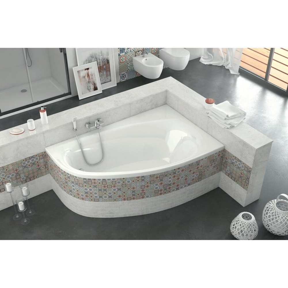 Акриловая ванна Excellent Kameleon 170x110 прав. WAEX.KMP17WH
