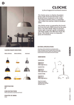 Подвесной светильник Cloche One