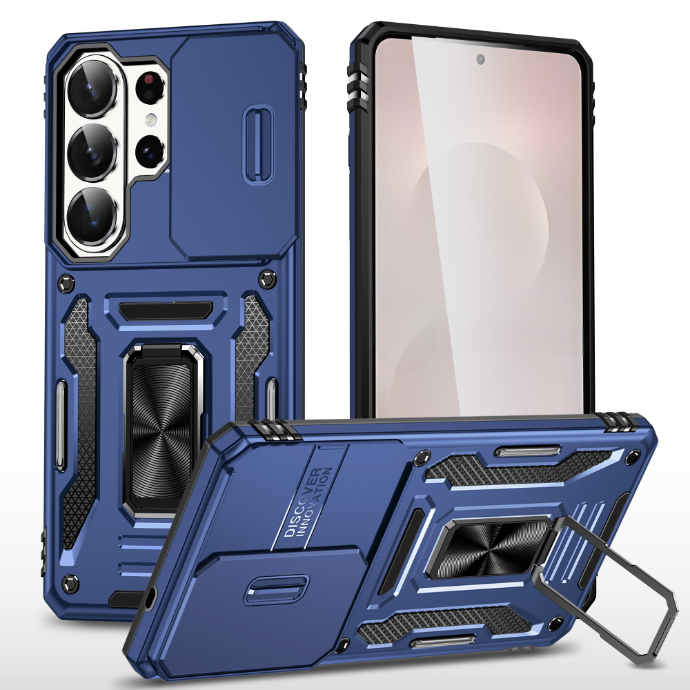 Чехол Safe Case с кольцом и защитой камеры для Samsung Galaxy S26 Ultra