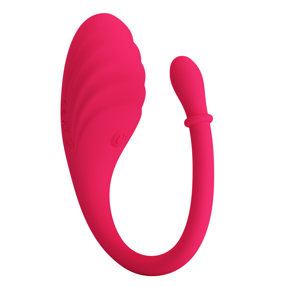 Виброяйцо с управлением через приложение из силикона Romance USB MC39APP