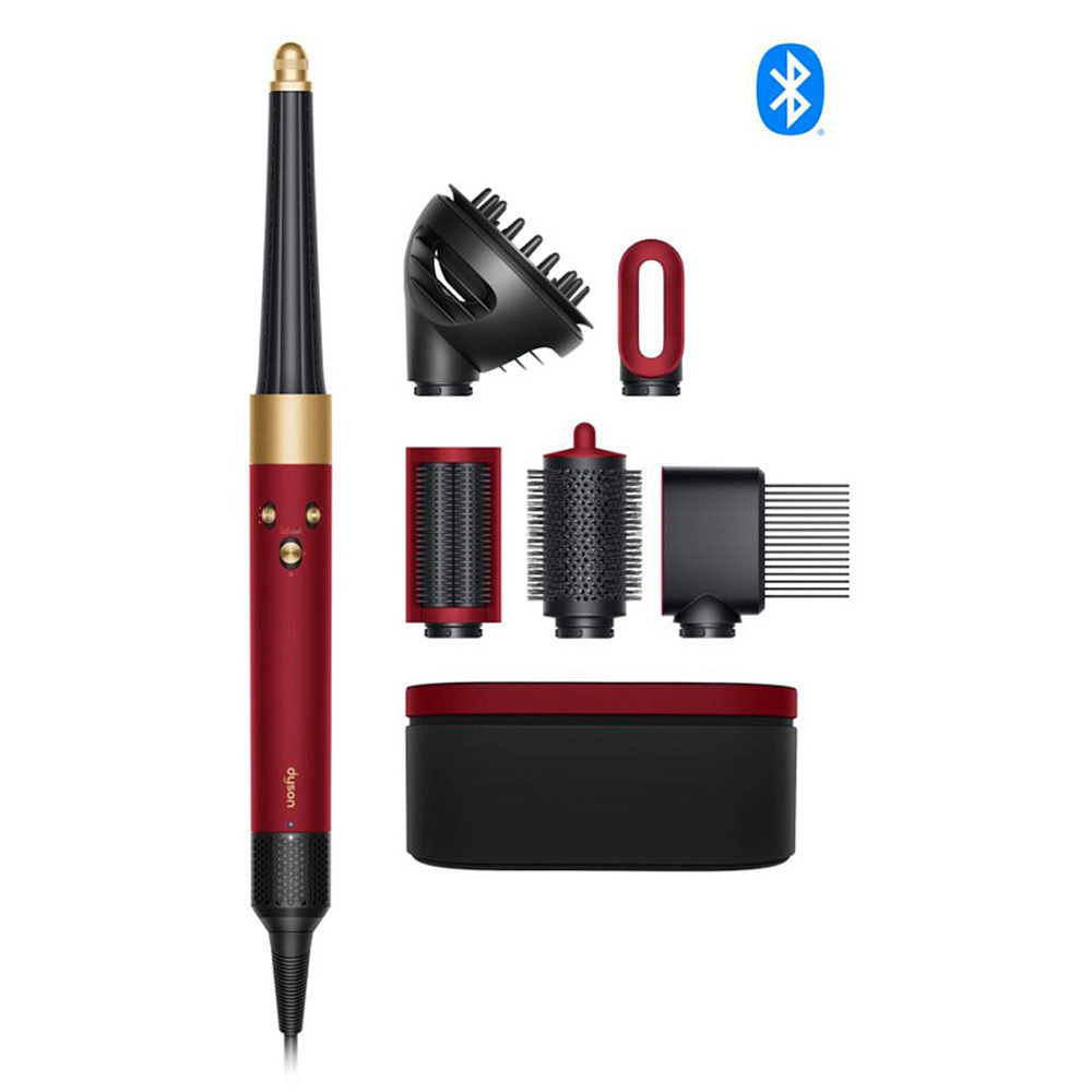 Стайлер Dyson HS08 Airwrap iD Barrel (2024) Diffuse Red Velvet/Gold EU
